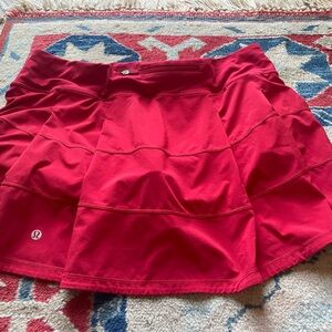 Size 12 long Lululemon tennis skirt